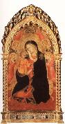 GADDI, Agnolo Madonna of Humility with Six Angels Sweden oil painting artist